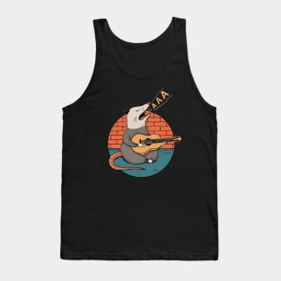 Opossum scream Tank Top